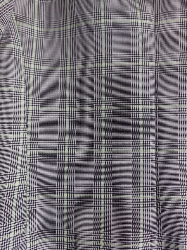 Blazer Stradivarius Cuadros Gris Talla XL