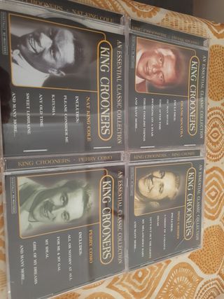 Frank sinatra, Nat king cole, etc...King Crooners: