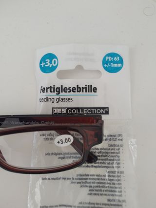 Gafas de lectura J.E.Schum +3.00