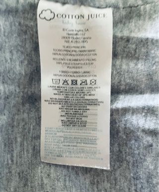 Saco de bebé Cotton Juice