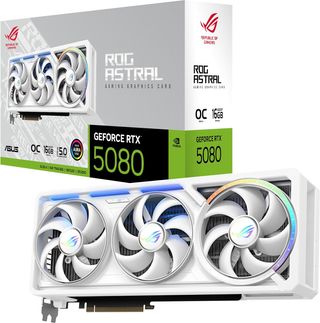Rtx 5080 Asus Rog Astral OC Blanca nueva y sellada