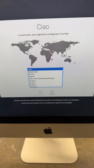 iMac 21,5 Apple Argento