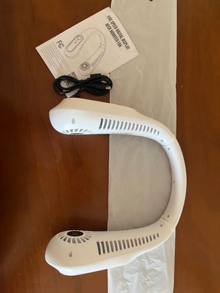 Abanico de cuello blanco nuevo 5 velocidades 