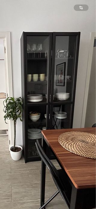 Vitrina BILLY IKEA Negra 