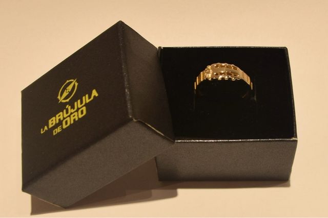 SORTIJA GUITARRA DE ORO 18K/3.7Gr