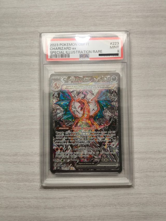 Charizard ex OBF IT PSA 9 Special Illustration
