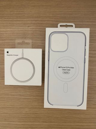 Funda iPhone 13 Pro Max Transparente
+mag seif