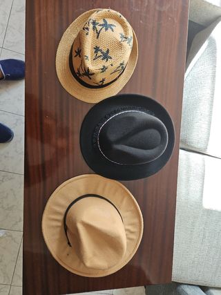 Lote 3 Sombreros Verano