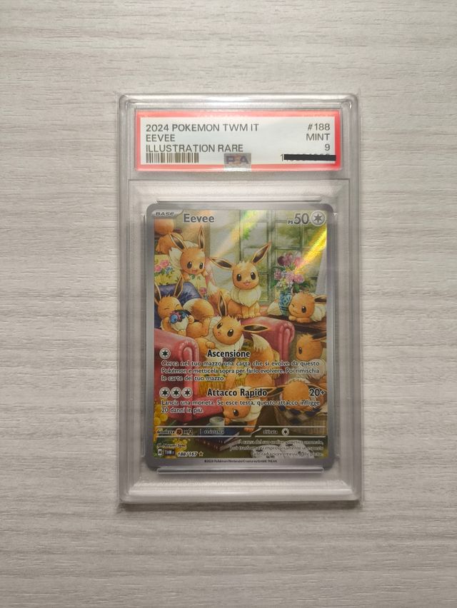Eevee 188/167 PSA 9 Mint