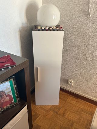 Mueble de salón blanco