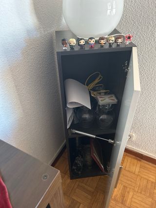 Mueble de salón blanco
