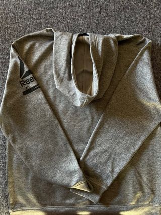 Sudadera Gris Reebok