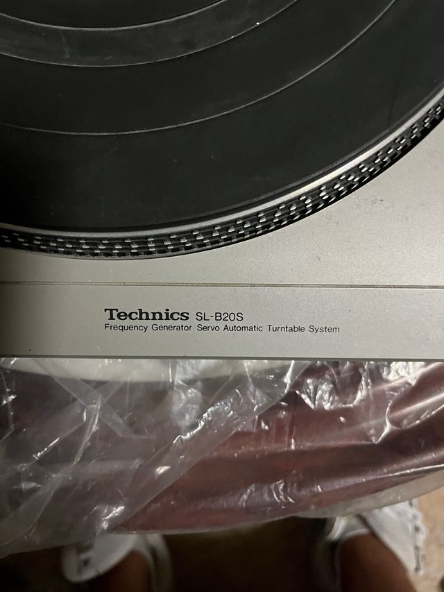 Technics SL-B20S Tocadiscos Plata años 80