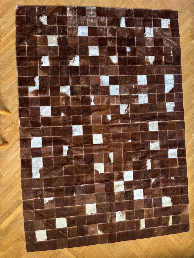 Alfombra piel vacuno kornum