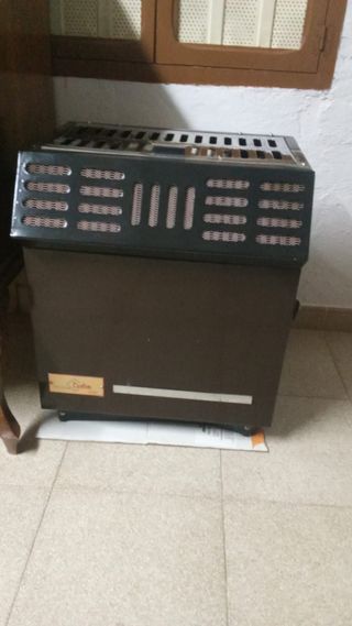 Estufa de leña de hierro fundido