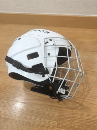 Casco de hockey Jofa blanco