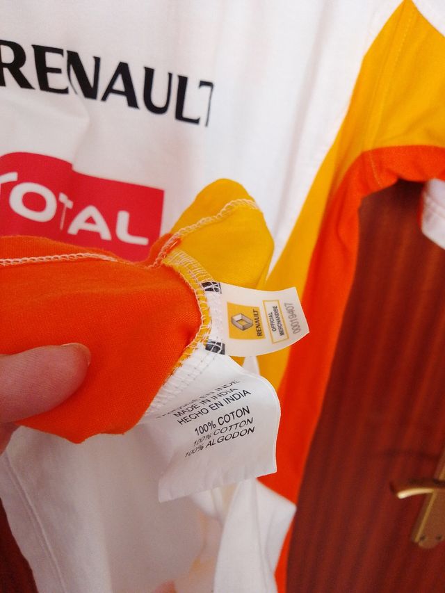 Camiseta formula1 Renault