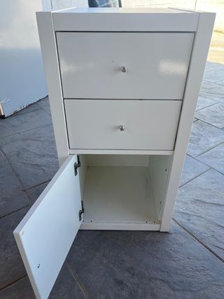 Mueble organizador blanco