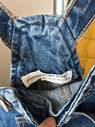 Mono-falda vaquera azul