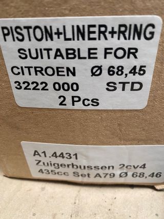 Motor 2CV4 Dyane 4