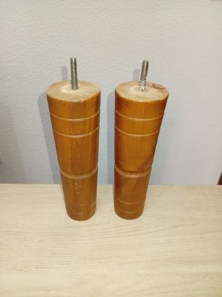 Patas de madera para somiers,sofás...