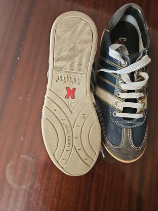 Zapatos Callaghan Hombre Azul/Gris