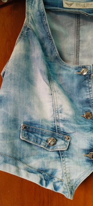 Chaleco vaquero Black Bat