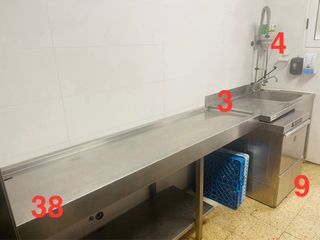 Fregadero Edenox inox con grifo bimando