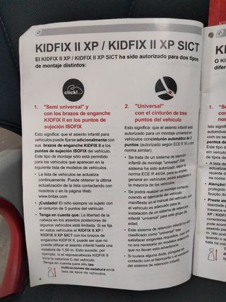 Silla de coche Britax Römer KIDFIX II XP