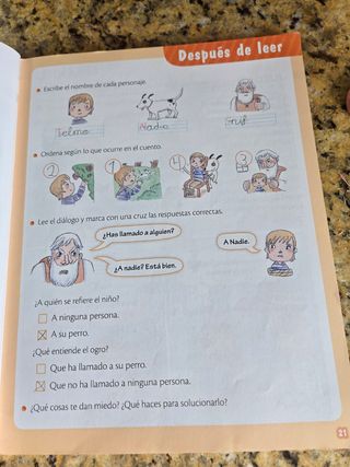 Lecturas: Ensalada de letras. 2 Primaria. Más S...
