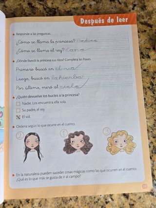 Lecturas: Ensalada de letras. 2 Primaria. Más S...