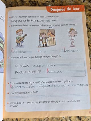 Lecturas: Ensalada de letras. 2 Primaria. Más S...