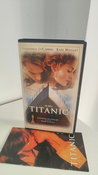 Película VHS Titanic original