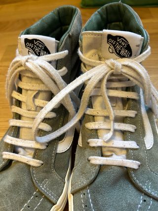 Vans Sk8 Hi Talla 38.5 Verde