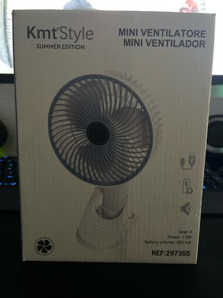 Ventilador vehículo portátil