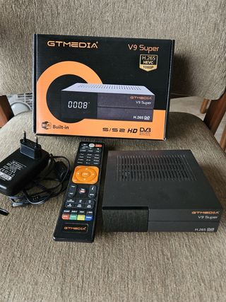 Receptor Satélite GTMEDIA V9 SUPER H.265