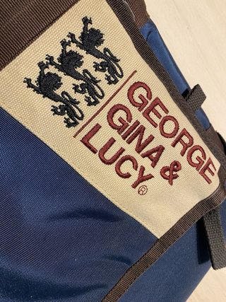 Mochila Bandolera George Gina & Lucy Azul
