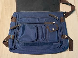Mochila Bandolera George Gina & Lucy Azul