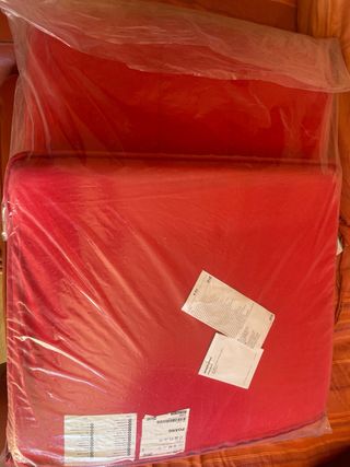 Cojín POÄNG IKEA Rojo/Rosa