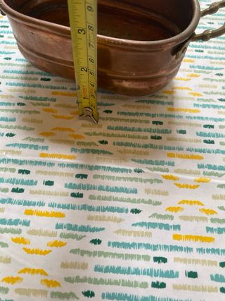 Pentolino in rame con manici