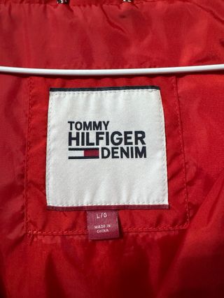 Cortavientos Tommy Hilfiger Rojo