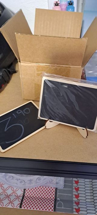 Mini Pizarras con Caballete