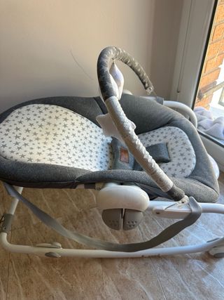 Hamaca Bebé Jané Gris Estrellas