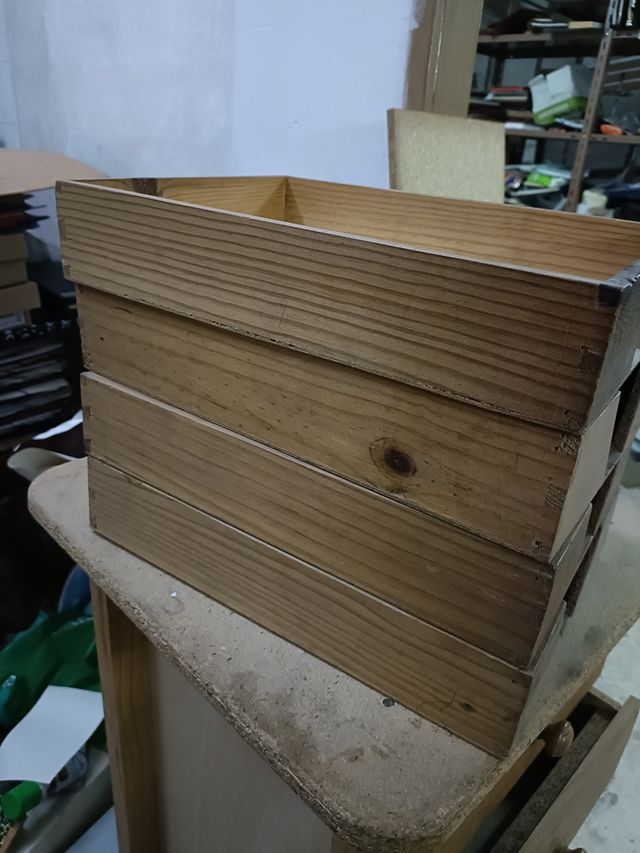 Cassapanche da carpenteria in legno formato folio