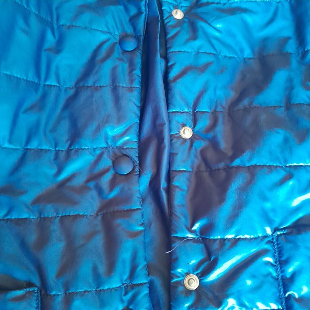 Giacca piumino blu