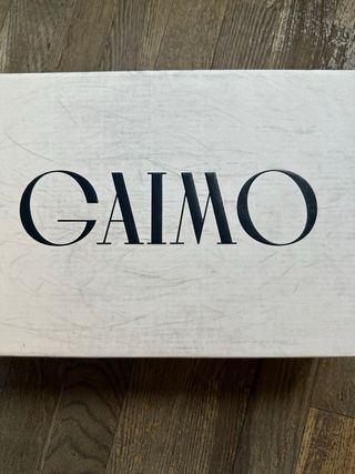 Alpargatas Gaimo beige y amarillo talla 39