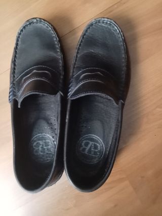 Zapatos de vestir azul marino número 34