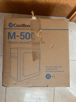 Caja PC CoolBox M-500 microATX Nueva