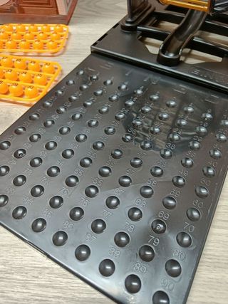 Juego de Bingo Completo, con Bombo, 90 Bolas