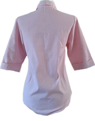 Blusa Rayas Rosa Manga 3/4